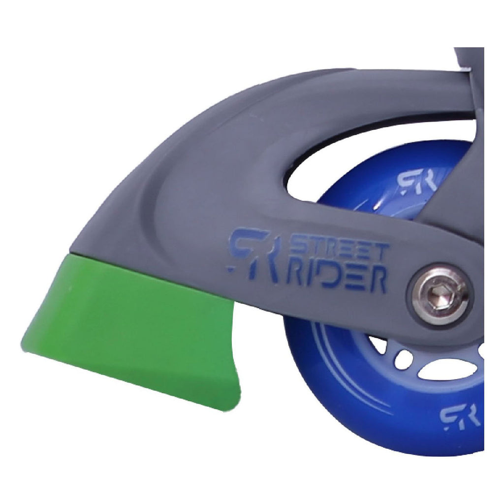 Street rider inline skeelers blauw, maat 30-33