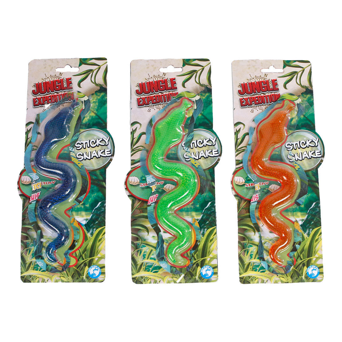 Jungle expedition sticky slang 20-150cm 4 kleuren