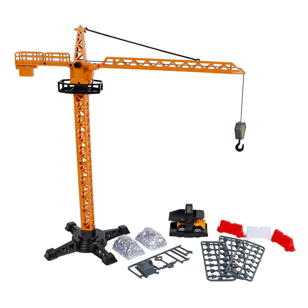 2-play hijskraan 40cm met voertuig