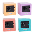 Mini geldkluis met geheime code, 9cm
