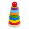 Houten stapelpiramide fsc, 16dlg.