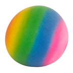 Anti stress rainbow sqeeze bal 16cm