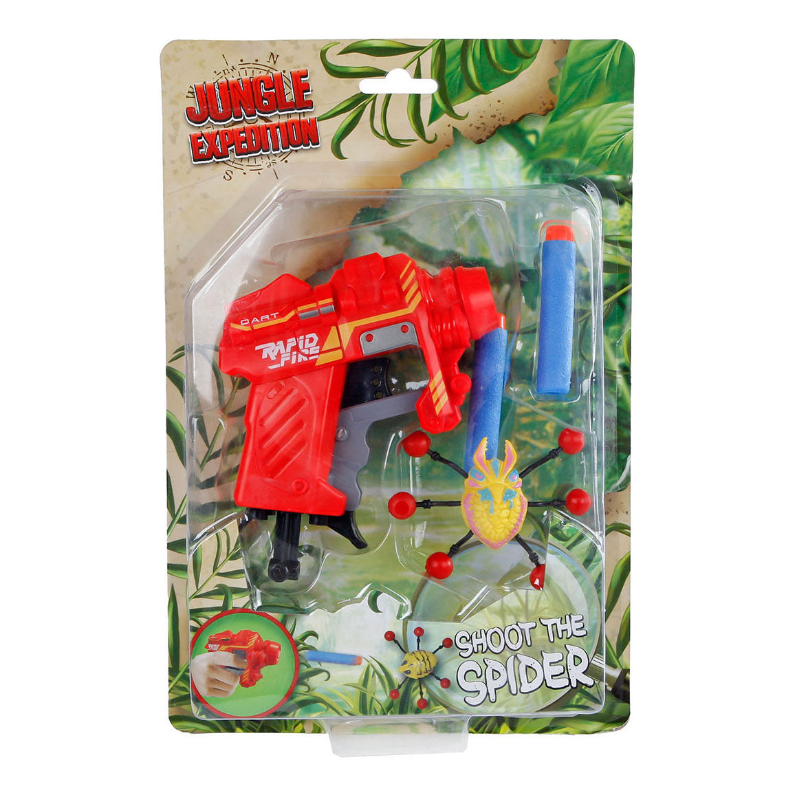 Jungle expedition pistool met darts