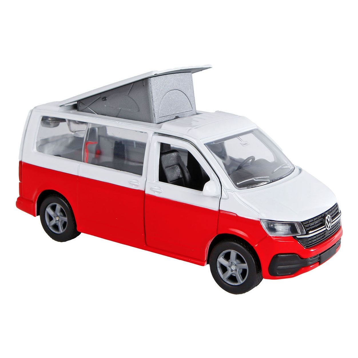 Kids globe vw transporter camper pull back 13,5cm