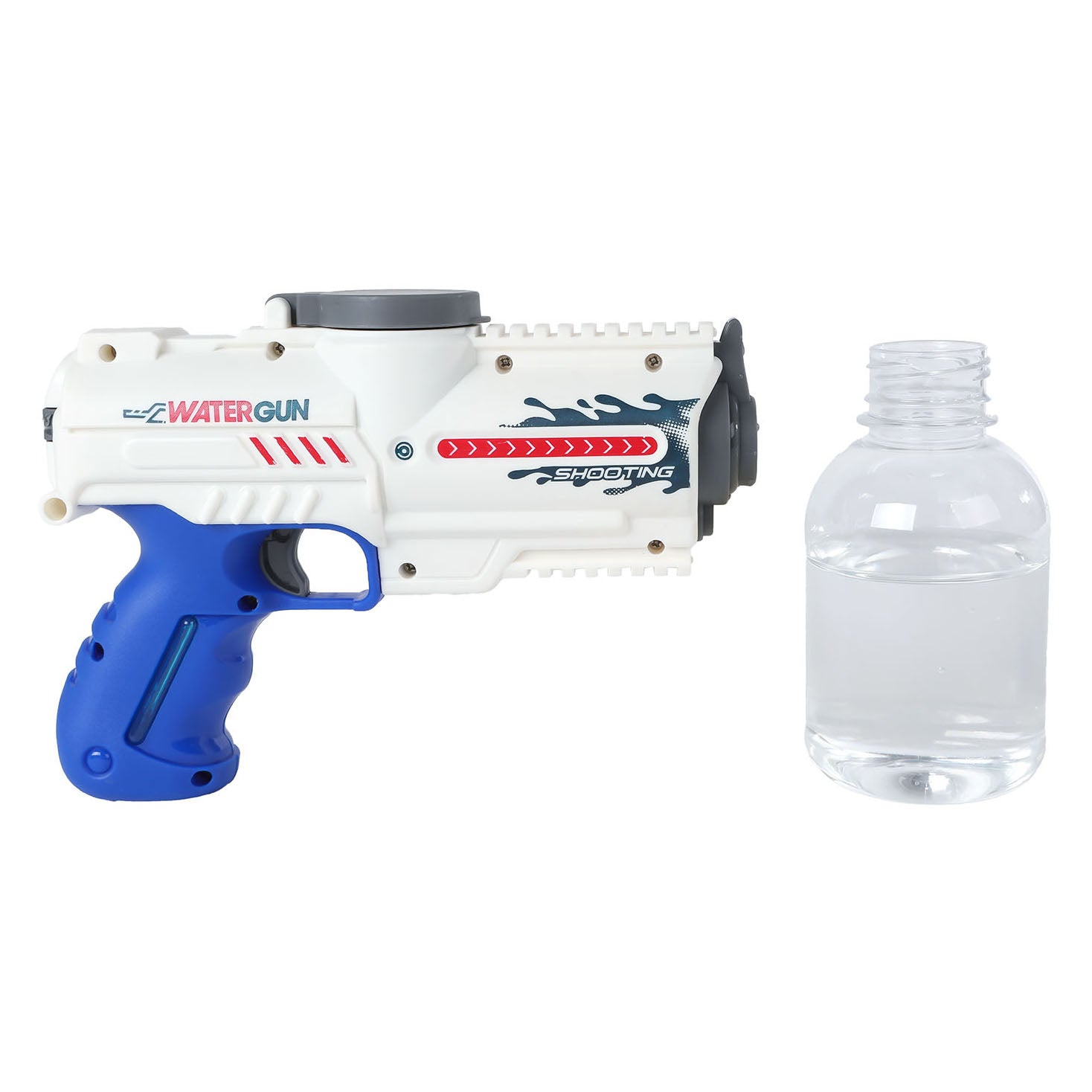 Sun fun waterpistool elektrisch met fles 18cm