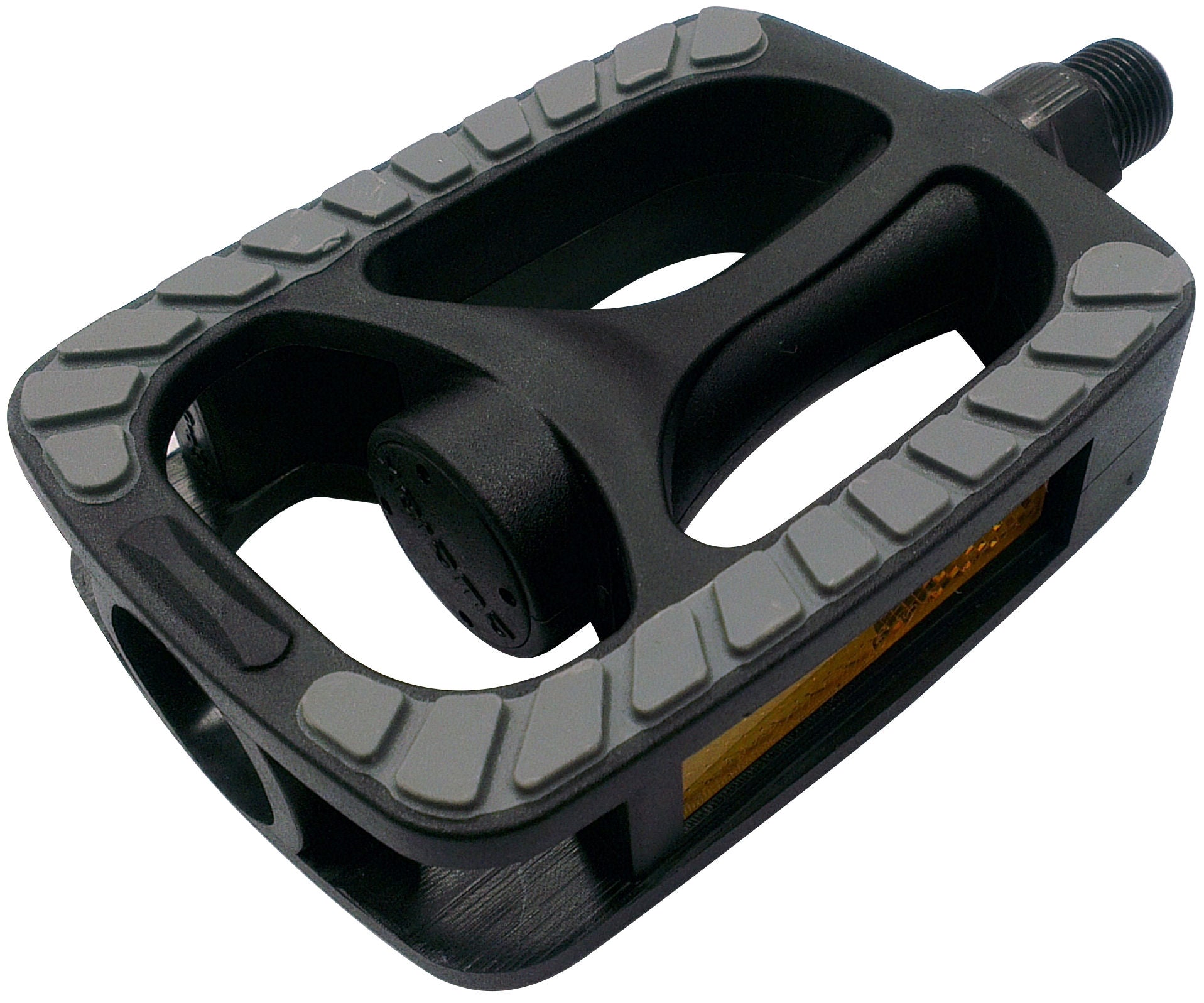 Marwi pedaalset sp-813 pp met grijze non-slip inlay - zwart (werkplaatsverpakking)