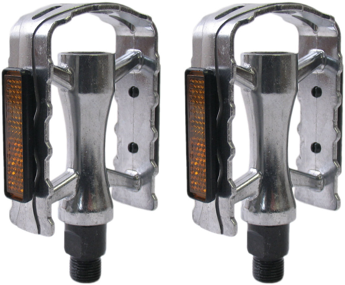 Marwi pedaalset sp-610 aluminium - zilver (werkplaatsverpakking)