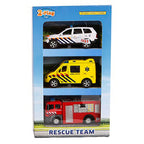 2-play die-cast hulpdienst voertuigen nl met licht en geluid