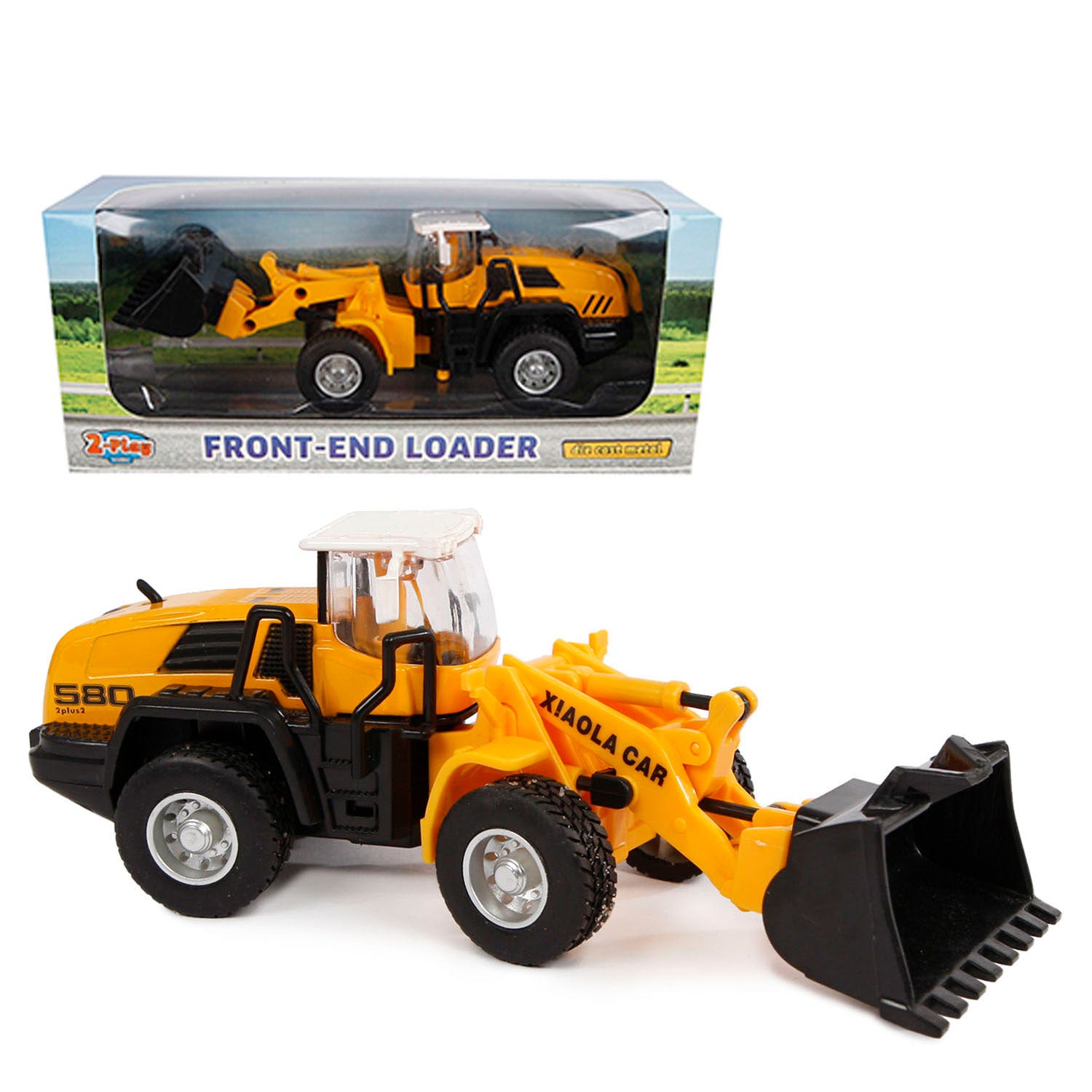 2-play shovel die cast pull back 16cm