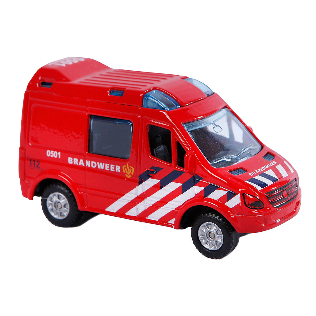 Kids globe die-cast brandweerauto