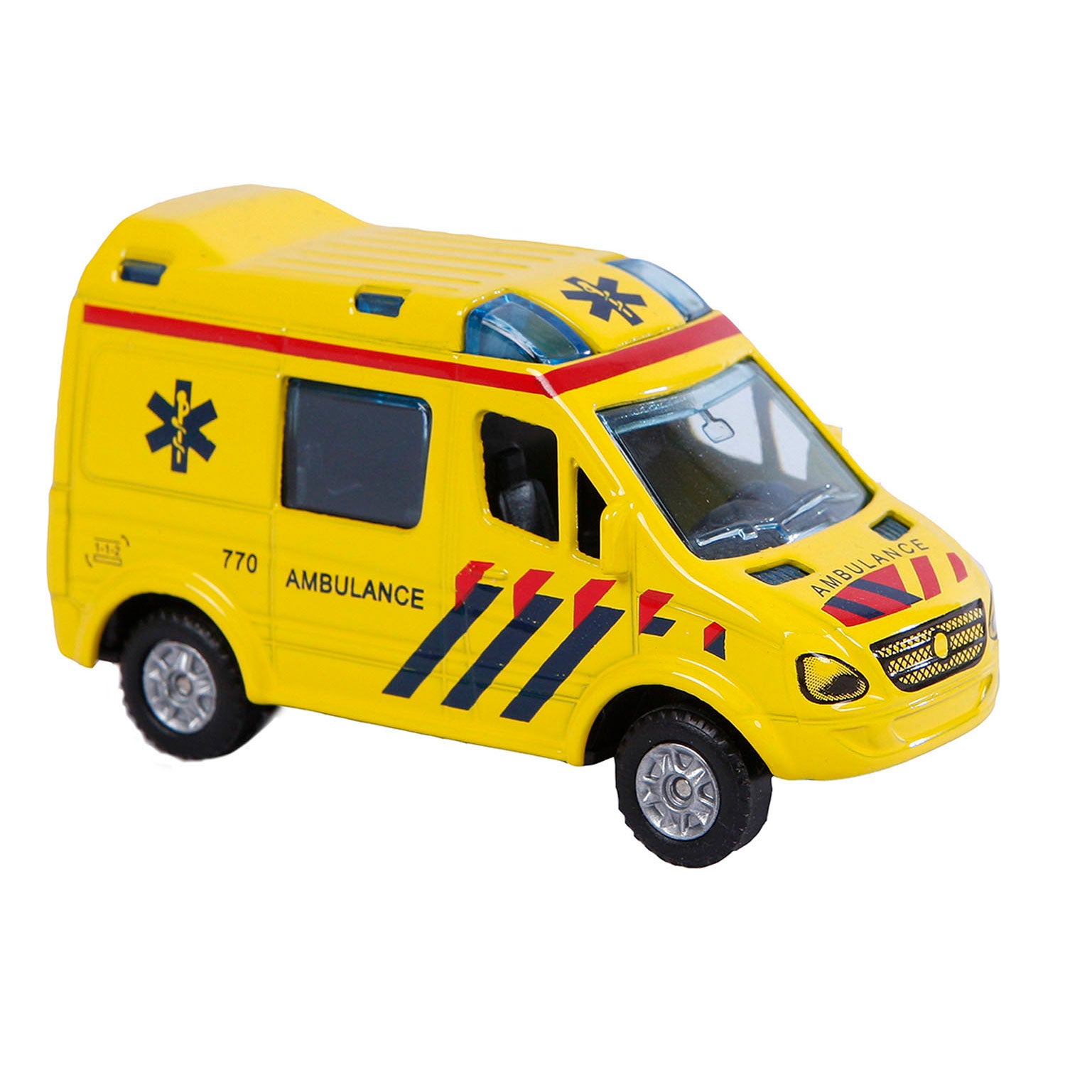 Kids globe die-cast ambulance nl