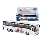 Kids globe shuttle bus licht en geluid 19cm