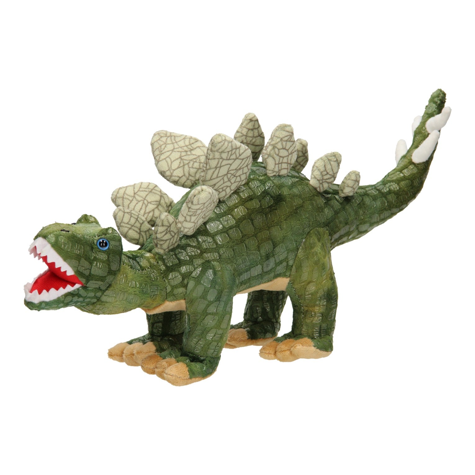 Dinoworld dinosaurus pluche plastic tanden 50-60cm
