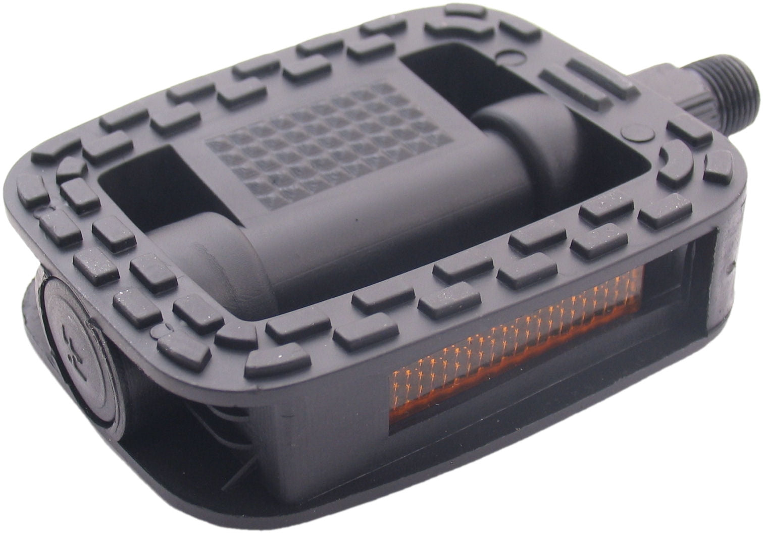 Edge pedaalset comfort anti-slip - zwart