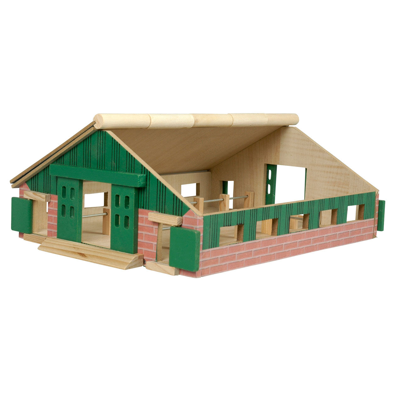 Kids globe loopstal hout 1:87