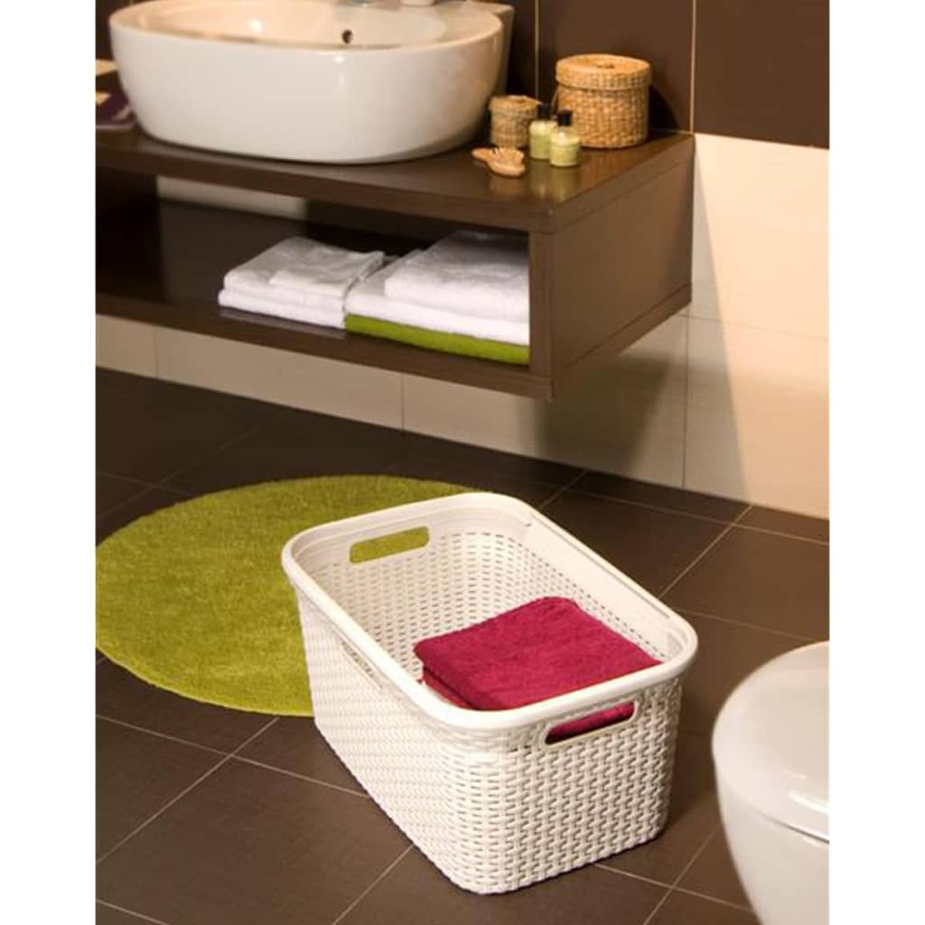Curver style wasmand 45l ivoor