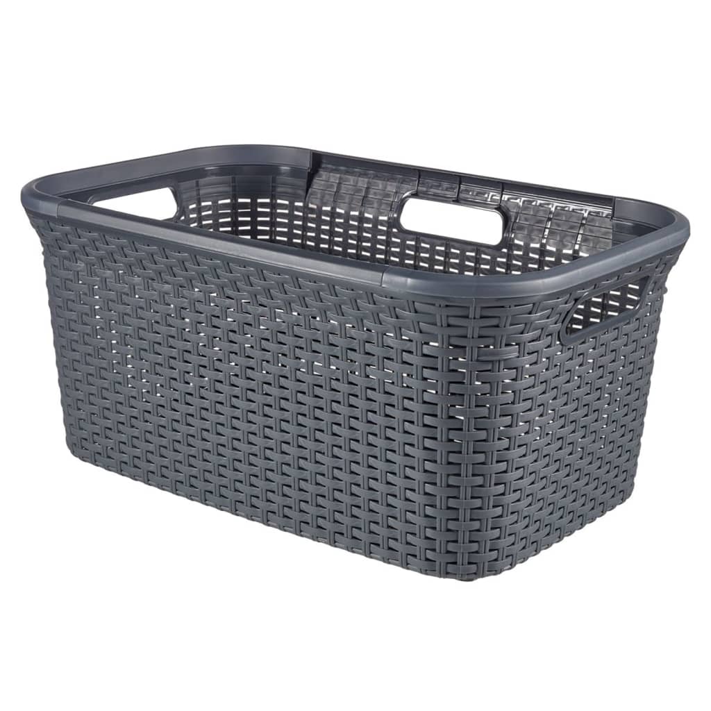 Curver style wasmand 45 l antraciet