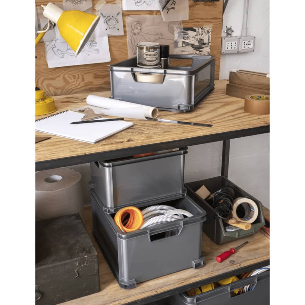 Curver unibox classic l zilver 43x35x24