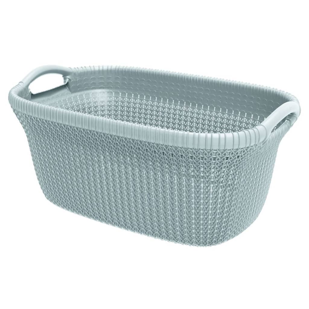 Curver knit wasmand 40ltr misty blue