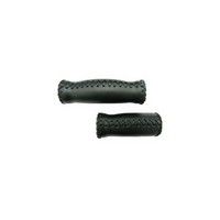 Velo handvatset 90/125mm leer zwart