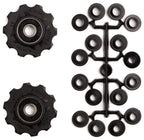 derailleurwieltjes 10 tanden 8S zwart 2 stuks