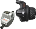 Draaiversteller 3 speed Shimano Nexus SL-3S41E met kabels en clickbox - zwart (werkplaatsverpakking)