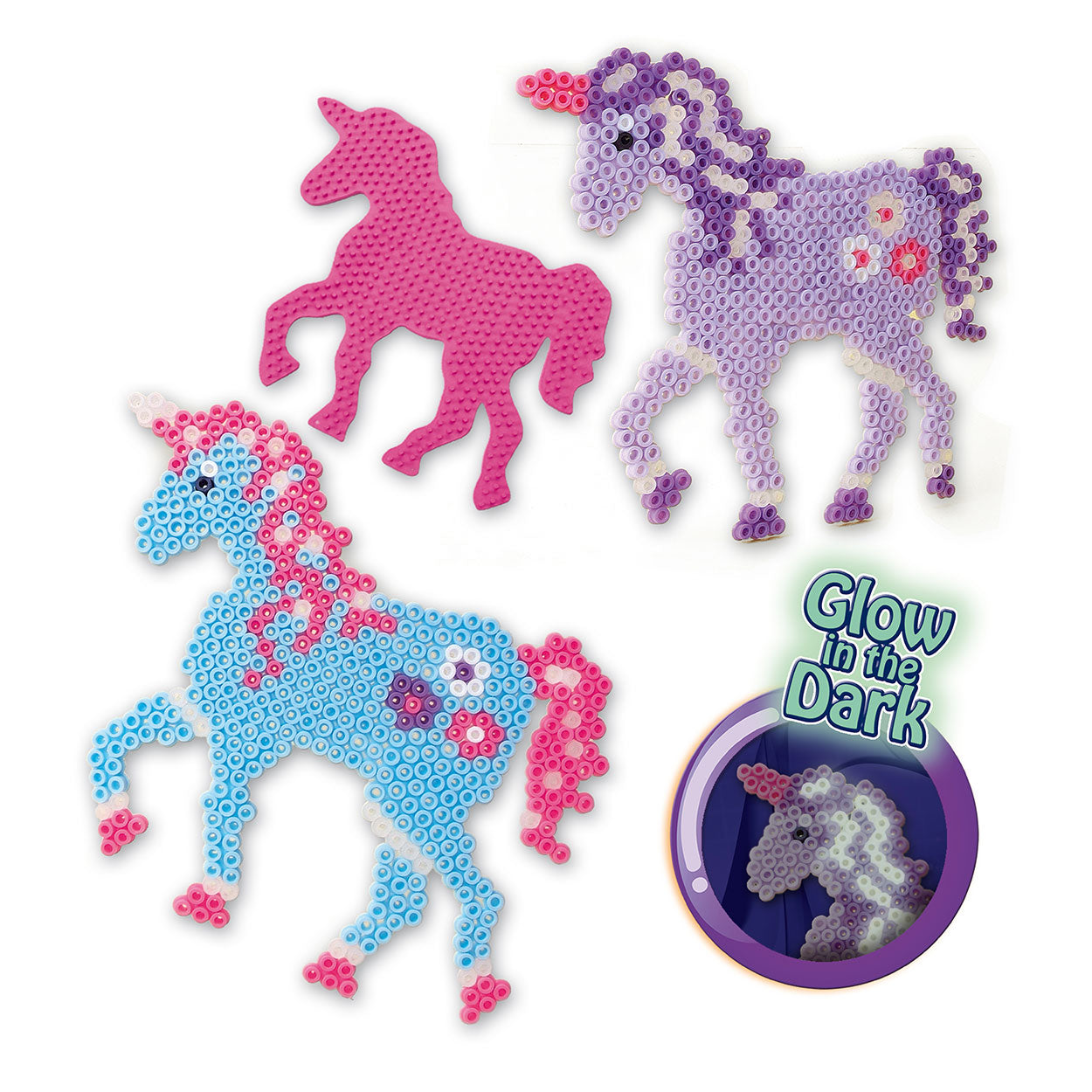 Ses beedz strijkkralen fantasy paard