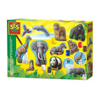 Ses gieten en schilderen - dieren