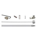 Rollerbrake kabelkit Elvedes BR-IM85 81 55 45 1700mm 2250mm RVS - zilver (op kaart)