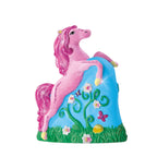 Ses paarden gieten en schilderen