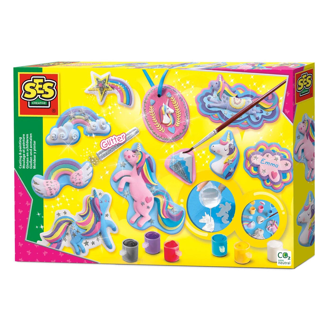 Ses gieten en schilderen -unicorn