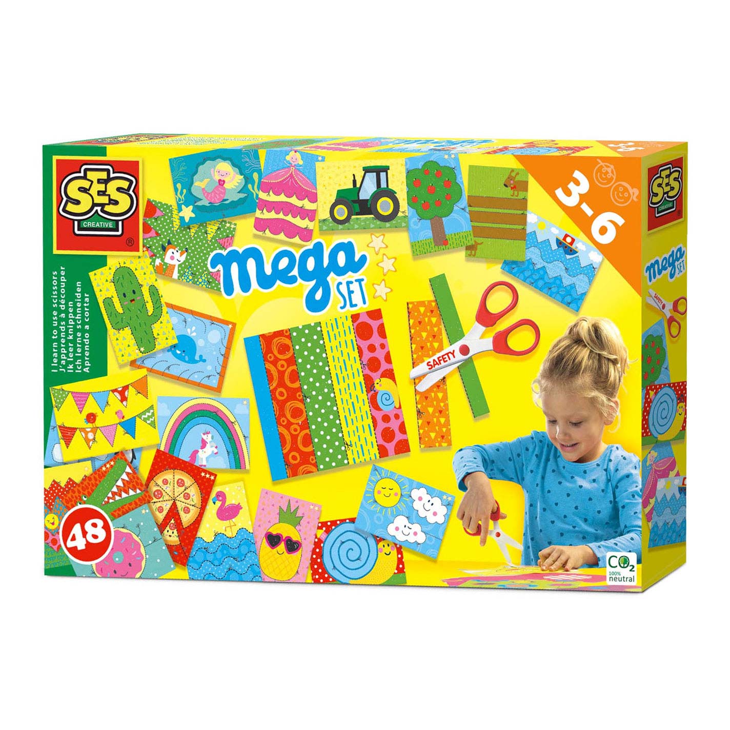 Ses creative ses ik leer knippen - mega set