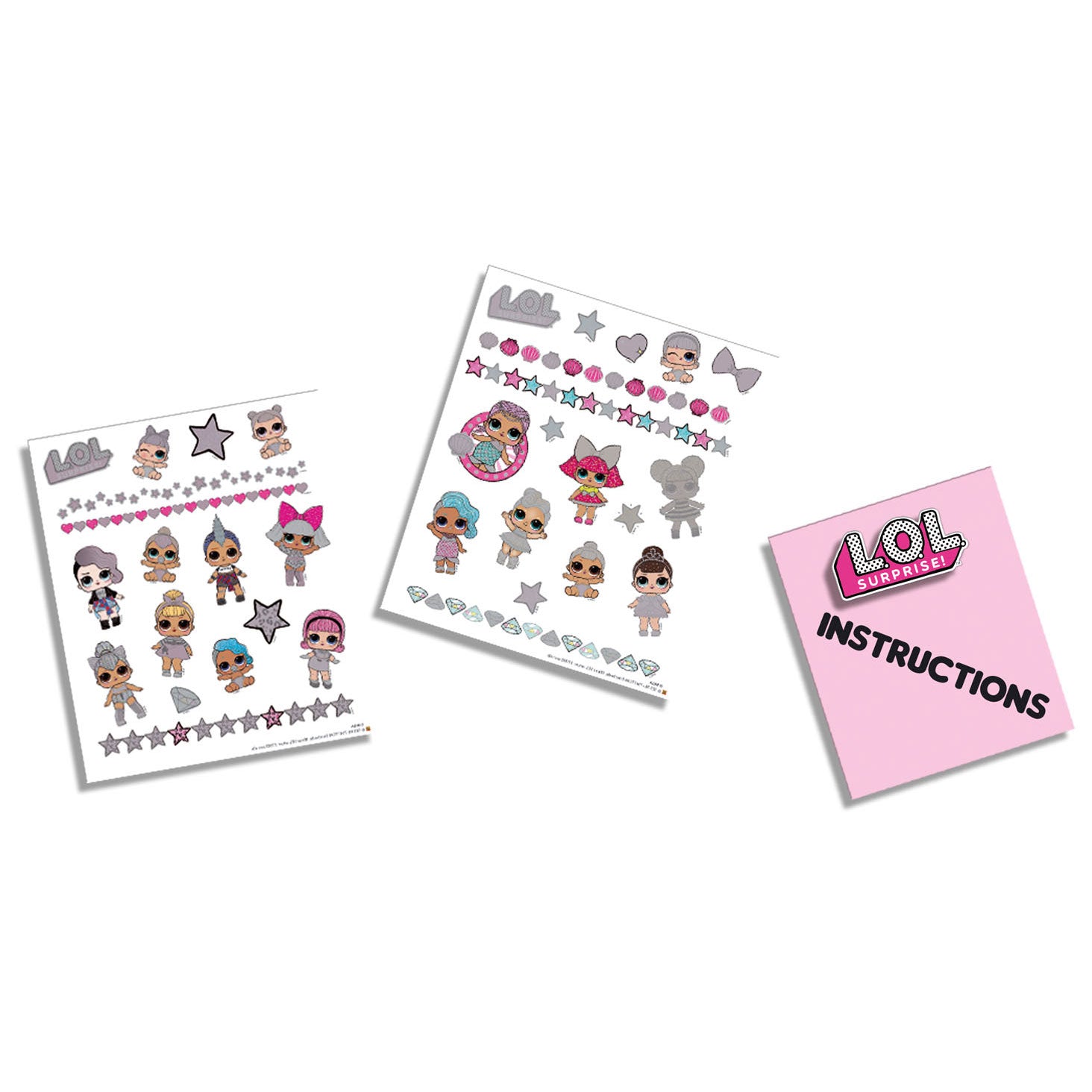 L.o.l. ses metallic tattoos