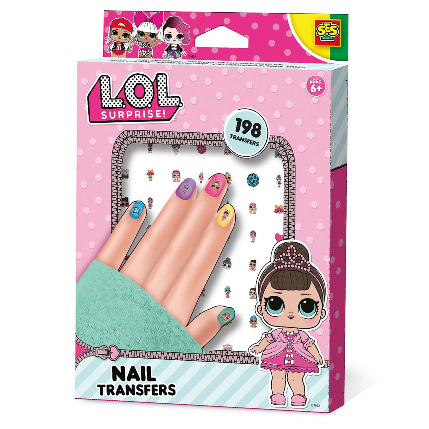 Ses l.o.l. surprise nagel transfers