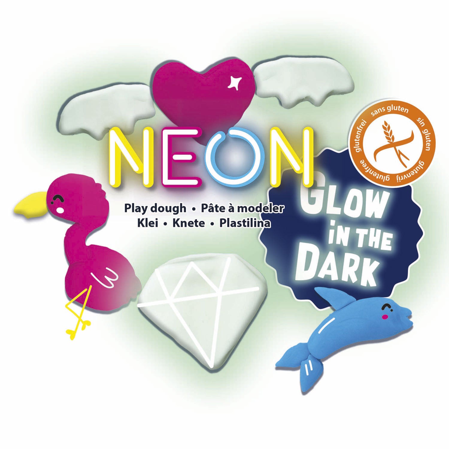Ses klei – neon en glow in the dark kleiset