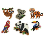 Ses beedz - strijkkralen jungledieren