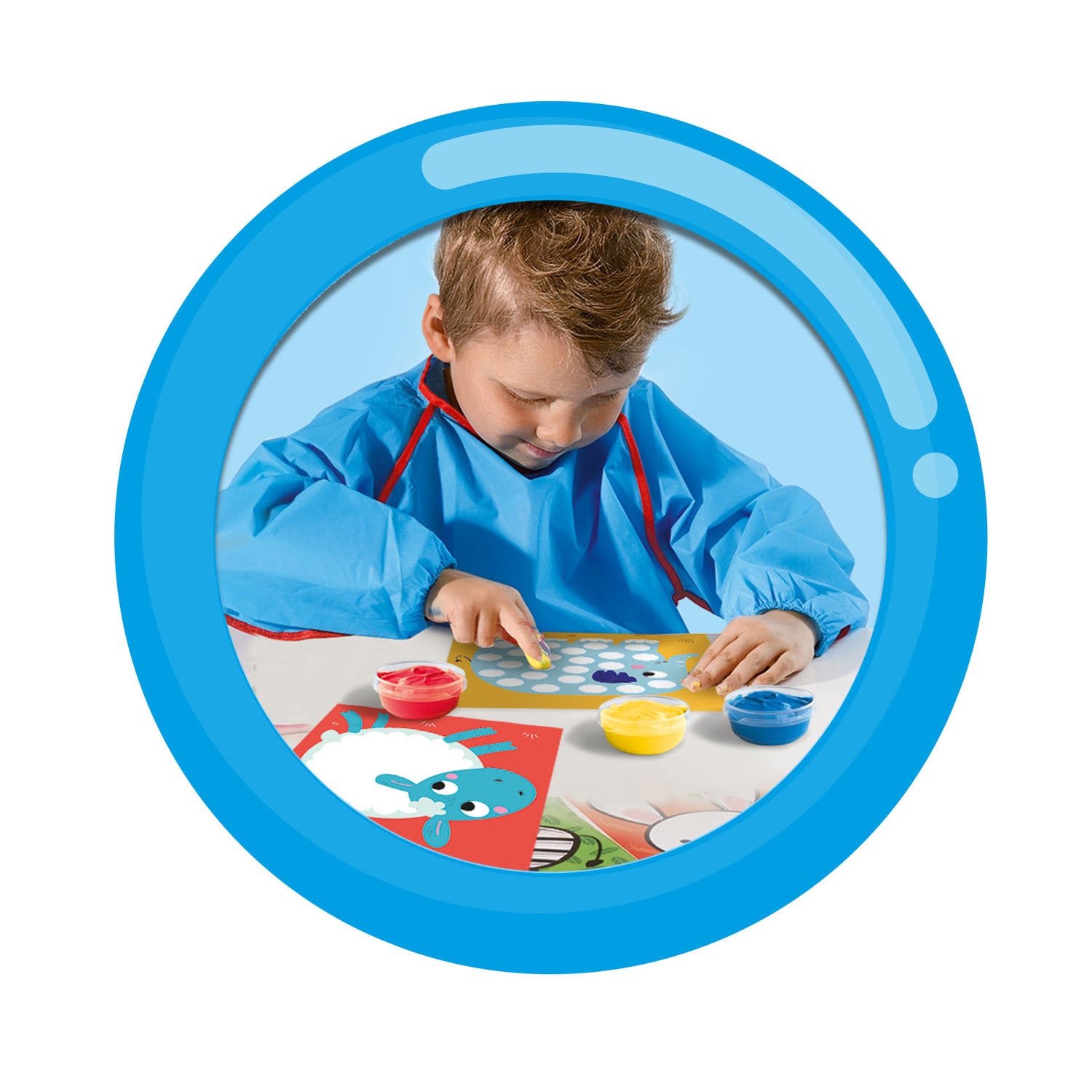 Ses my first - vingerafdruk kunstwerk