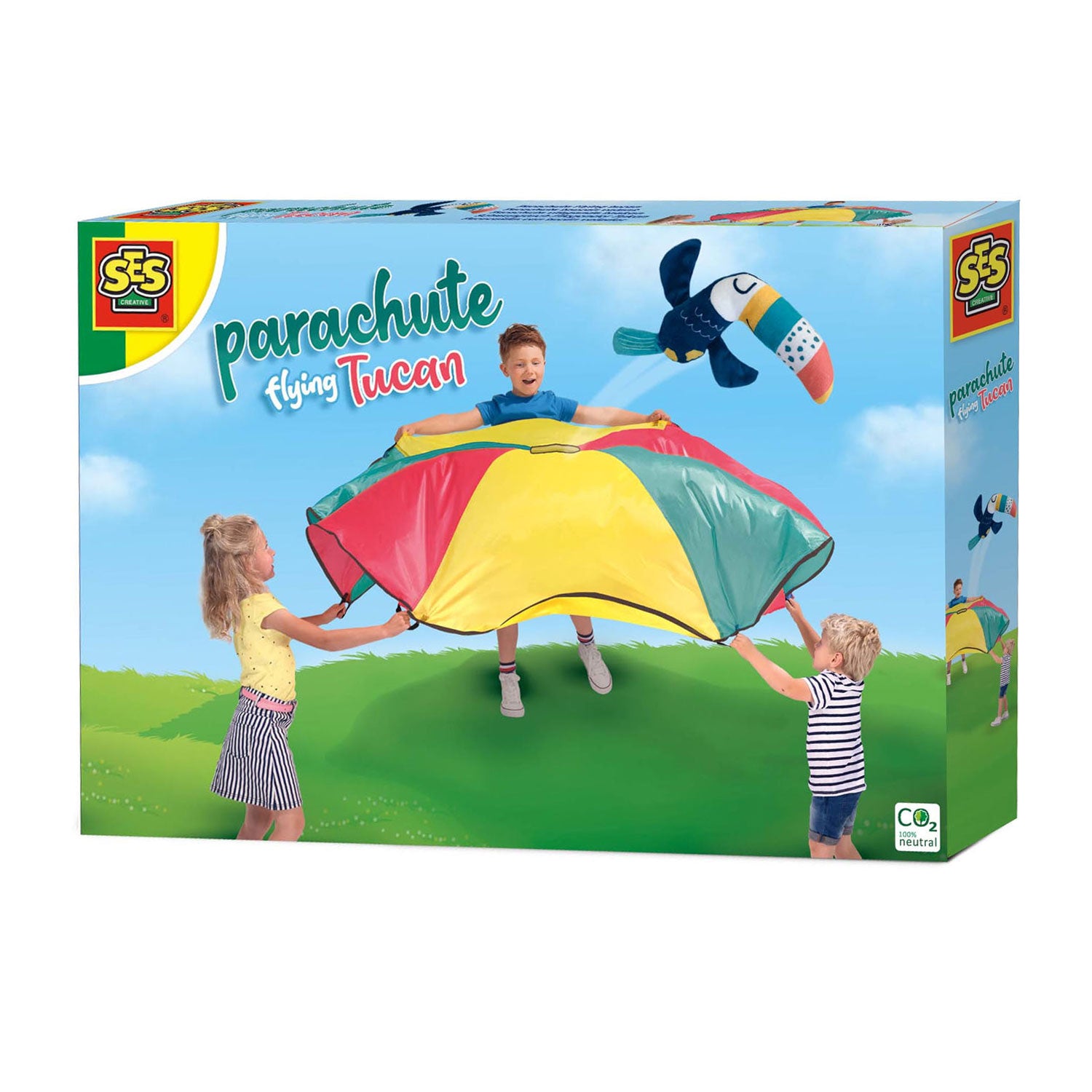 Ses creative ses parachute vliegende toekan