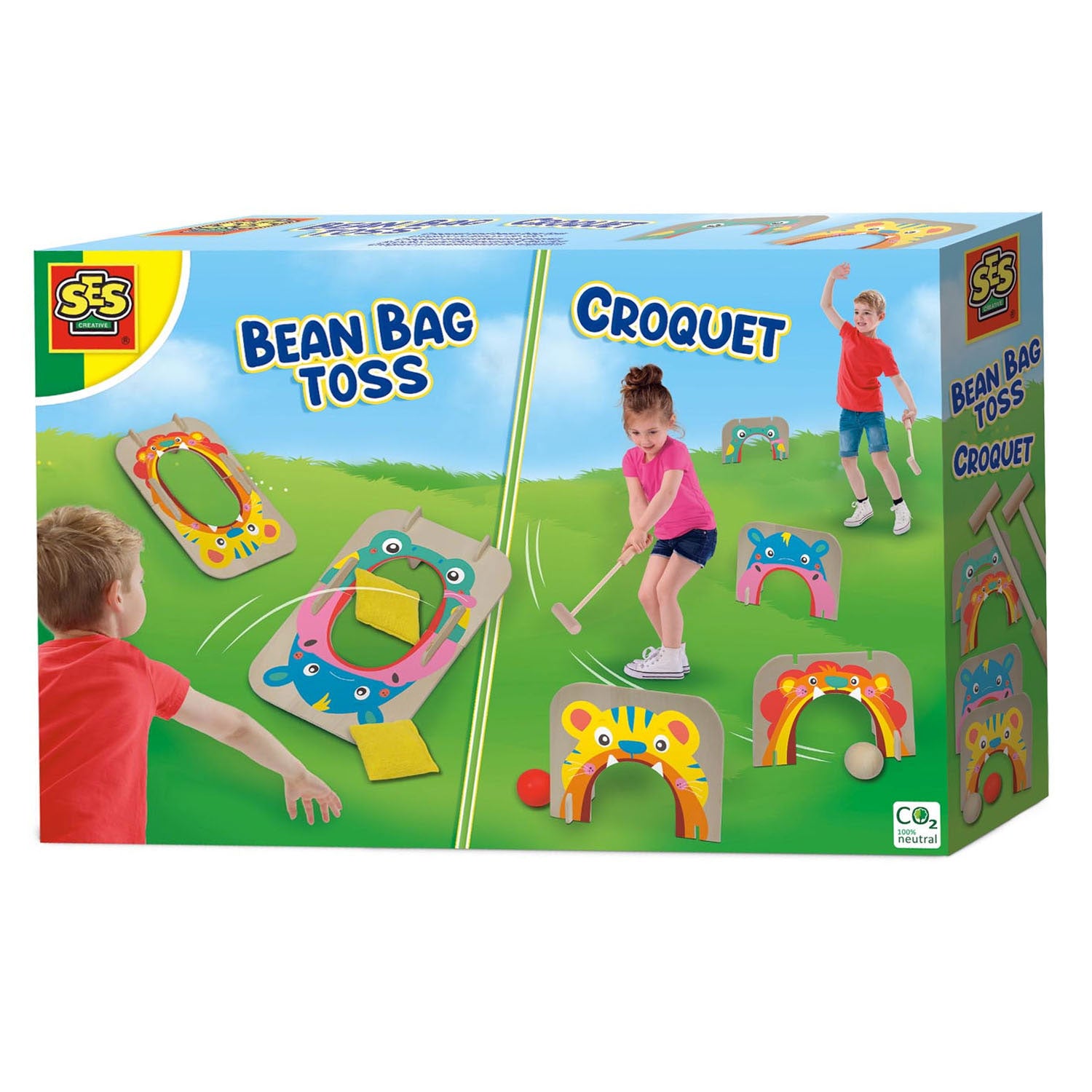 Ses creative ses croquet and pittenzak gooien