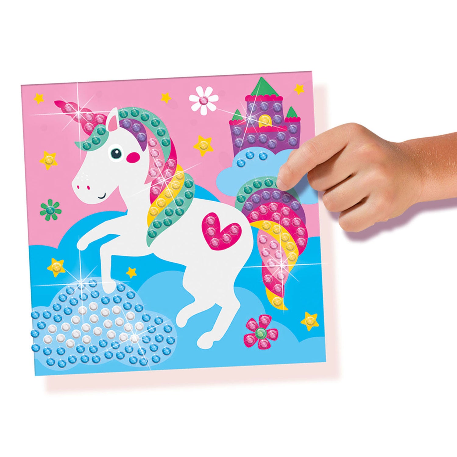 Ses diamond painting - vrolijke dieren