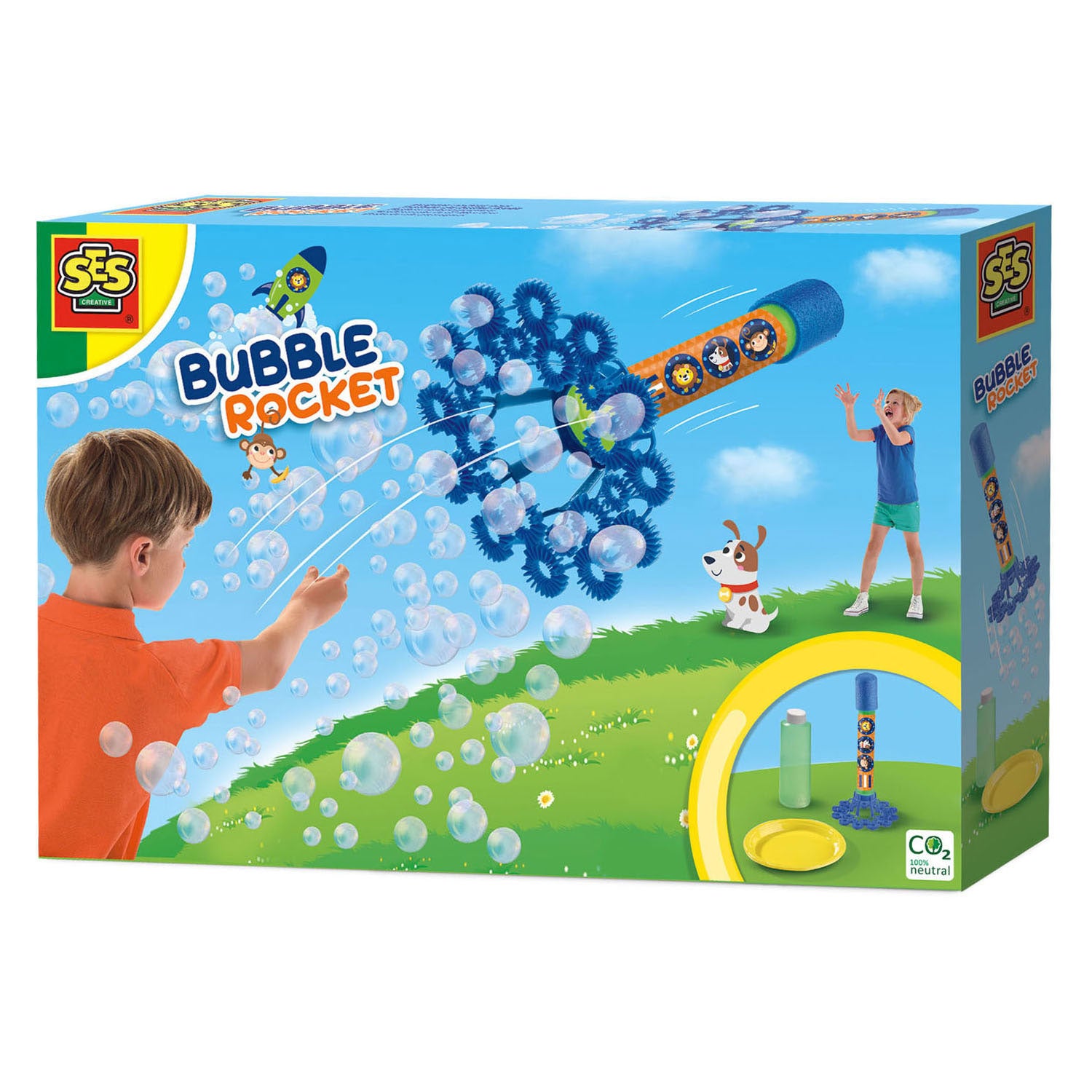 Ses creative ses bubble raket bellenblaas