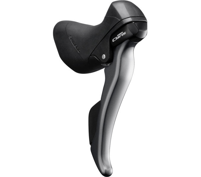 Shimano versteller (rechts) met remhendel 8 speed claris st-r2000 - grijs zwart