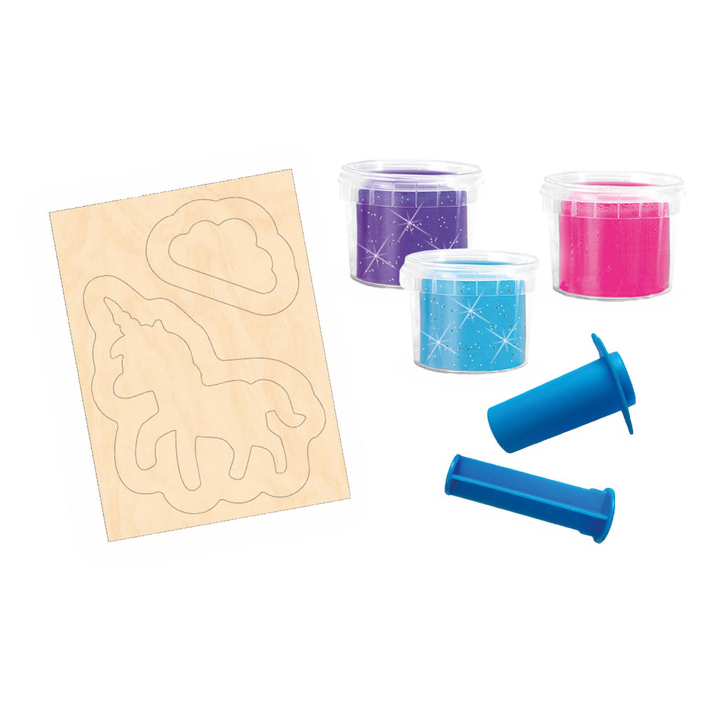 Ses klei - unicorns neon glitter