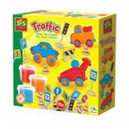 Ses creative ses klei verkeer - 3 kleipotjes