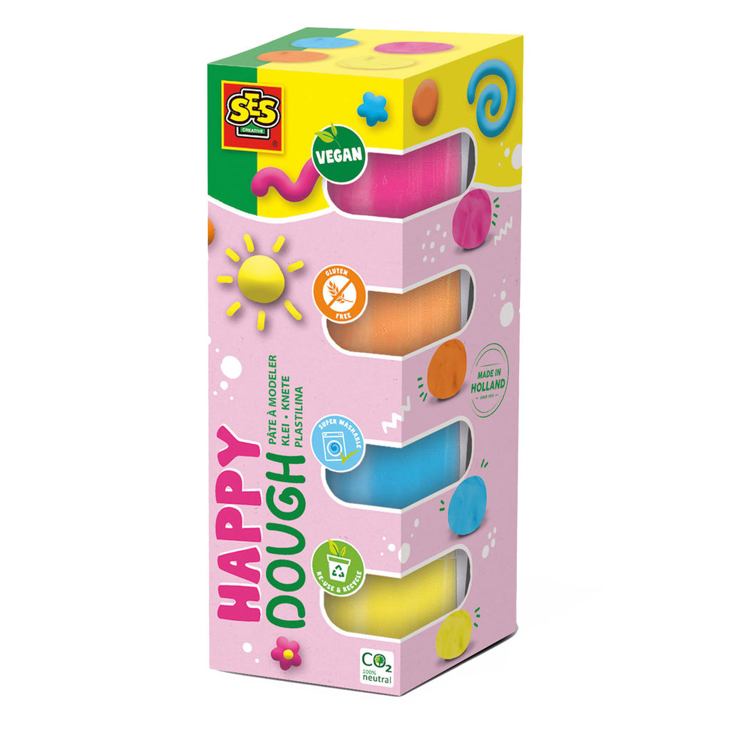 Ses feel good klei - happy (4x90gr)