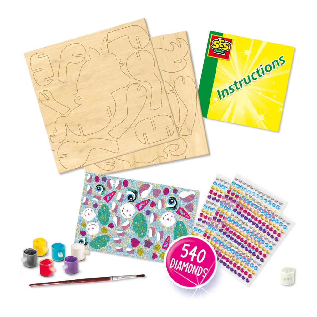 Ses diamond painting - 3d unicorns