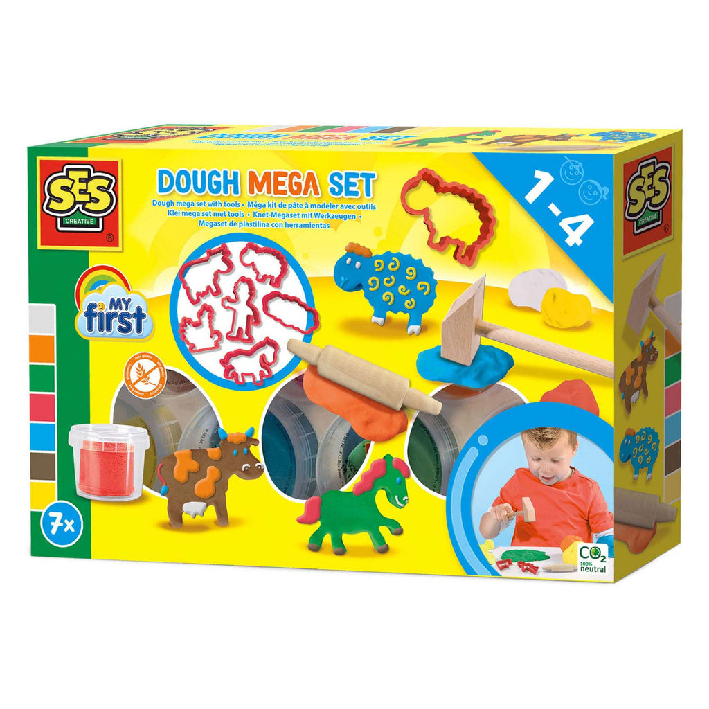 Ses creative ses my first my first - klei mega set met tools