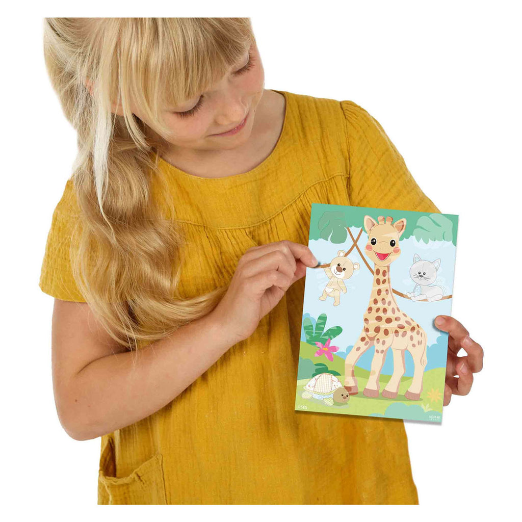 Ses creative ses my first sophie la girafe - kleuren met water