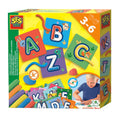 Ses ik leer het alfabet kleien - 6 kleuren klei