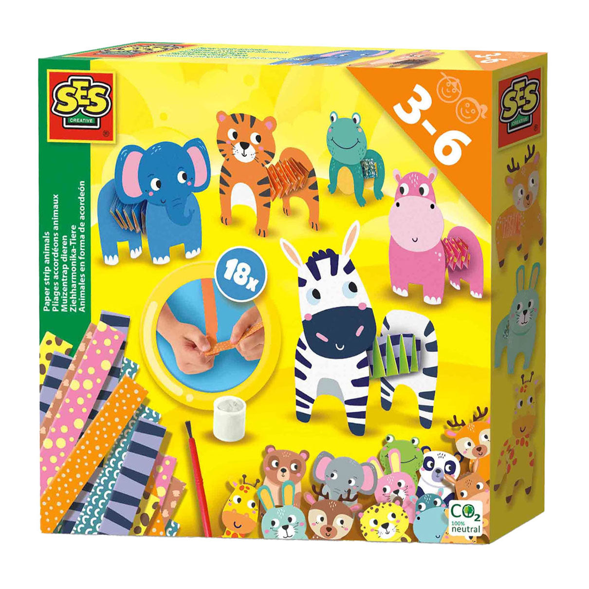 Ses creative muizentrap dieren